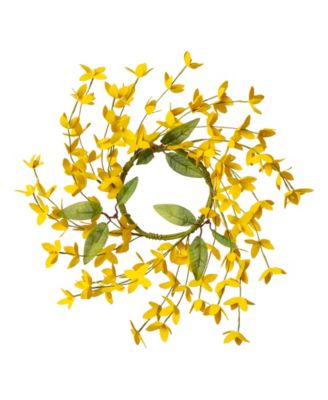 Wooden "Home" Floral Porch Sign, Set of 4