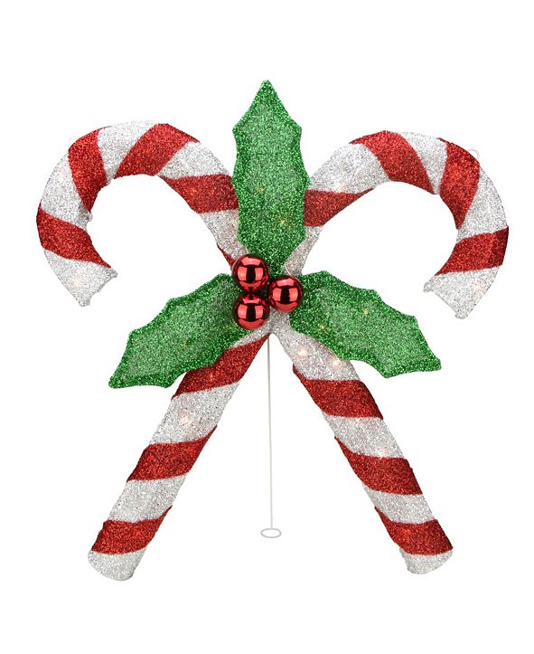 Northlight Double Candy Cane Lighted Outdoor Christmas Decor & Reviews