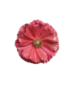 Northlight Shiny Poppy Christmas Clip Ornament In Pink