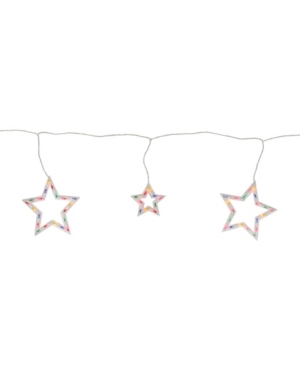 Northlight Multi-color Star Shaped Mini Icicle Christmas