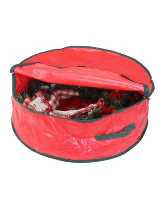 Christmas Wreath Round Storage Bag