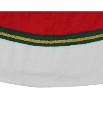 Contemporary Christmas Tree Skirt