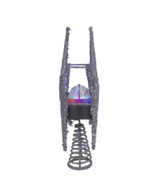 Lighted Star with Rotating Projector Christmas Tree Topper