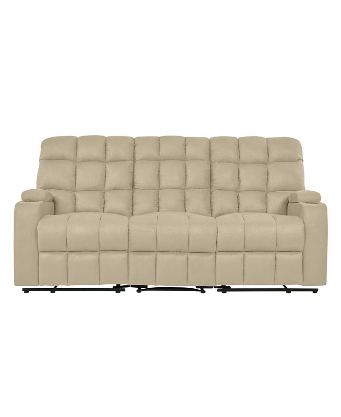 Handy Living ProLounger Wall Hugger Storage 3 Seat Reclining Sofa Macy's