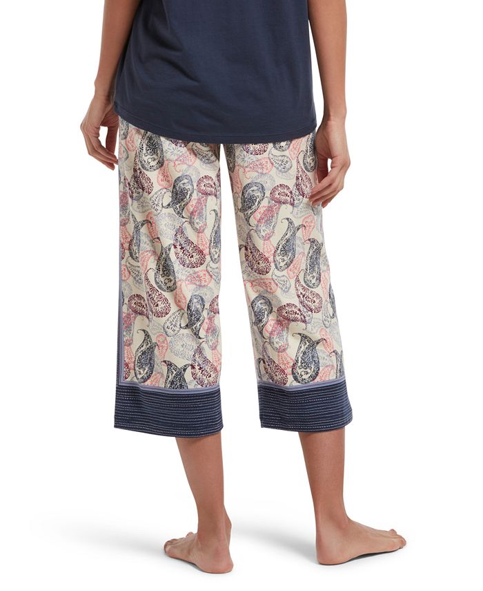 Hue Printed Knit Capri Sleep Pants Macy's