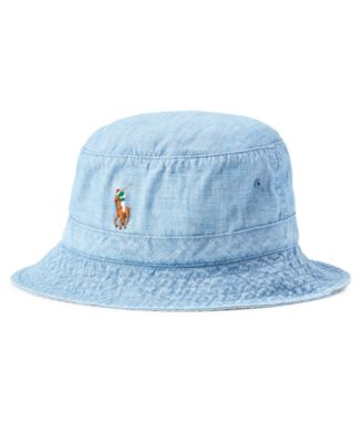 ralph lauren chambray bucket hat