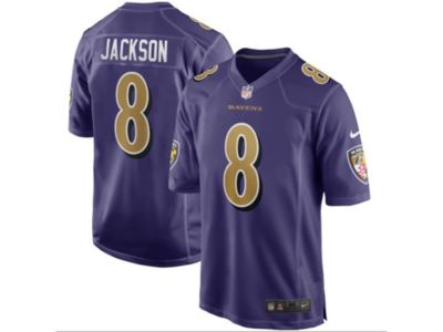 Baltimore Baltimore Ravens No8 Lamar Jackson Men's Nike Multi-Color 2020 Crucial Catch Jersey Greyheather