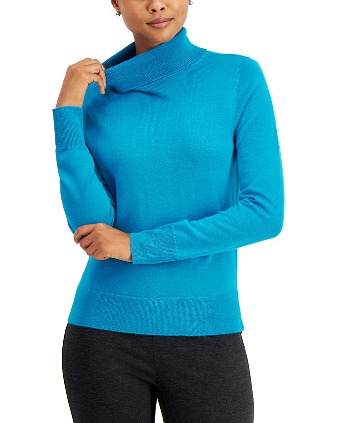 Charter Club Turtleneck Sweater, Created for Macy's & Reviews ...