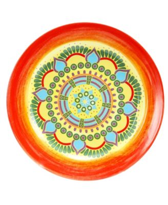 Zen Mozaik Red 16 Pc. Dinnerware Set, Service for 4