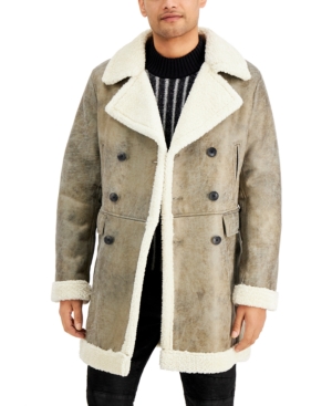 Inc Men's Faux Suede Faux Fur Jacket Created for Macy's