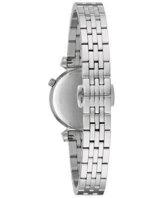 Women's Classic Regatta Diamond-Accent Stainless Steel Bracelet Watch 24mm