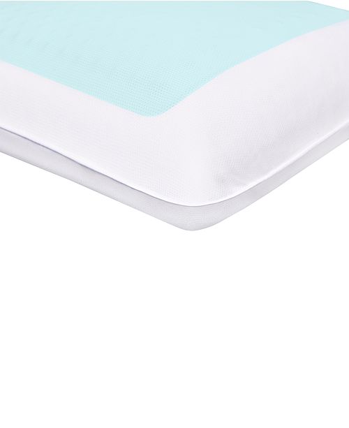 Comfort Revolution Cool Comfort Hydraluxe Pillows Gel Custom Contour Open Cell Memory Foam Reviews Pillows Bed Bath Macy S