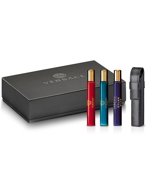 Versace Receive A Complimentary 4 Pc Travel Spray Gift Set With Any Large Spray Purchase From The Men S Versace Fragrance Collection Reviews All Perfume Beauty Macy S,Black Gel Nails Designs