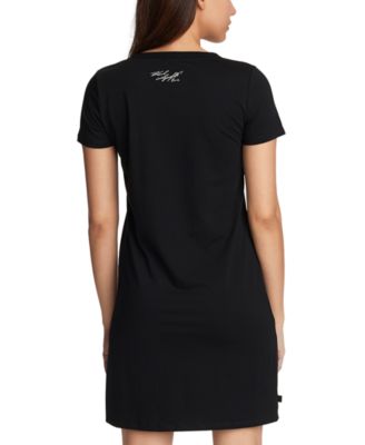 karl lagerfeld black dress