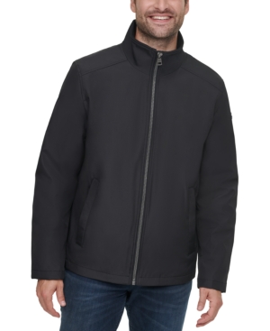 Calvin Klein Men's Full-Zip Stand-Collar Lightweight Jacket