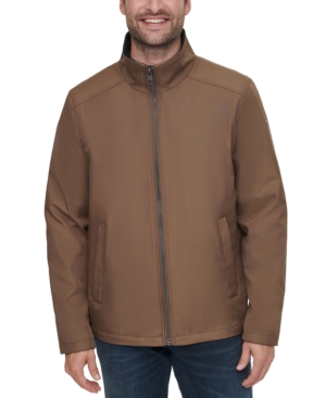 Calvin Klein Men's Full-Zip Stand-Collar Lightweight Jacket