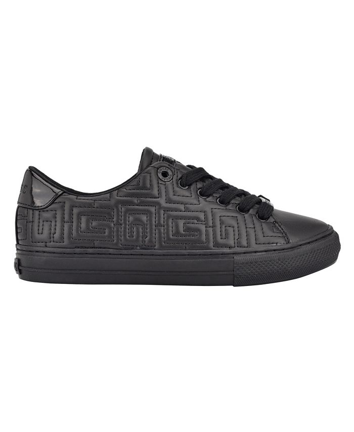 GUESS Women's Lodenn Lace-Up Sneakers & Reviews - Athletic Shoes ...