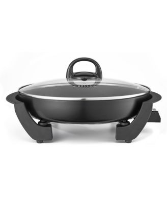 big round electric skillet