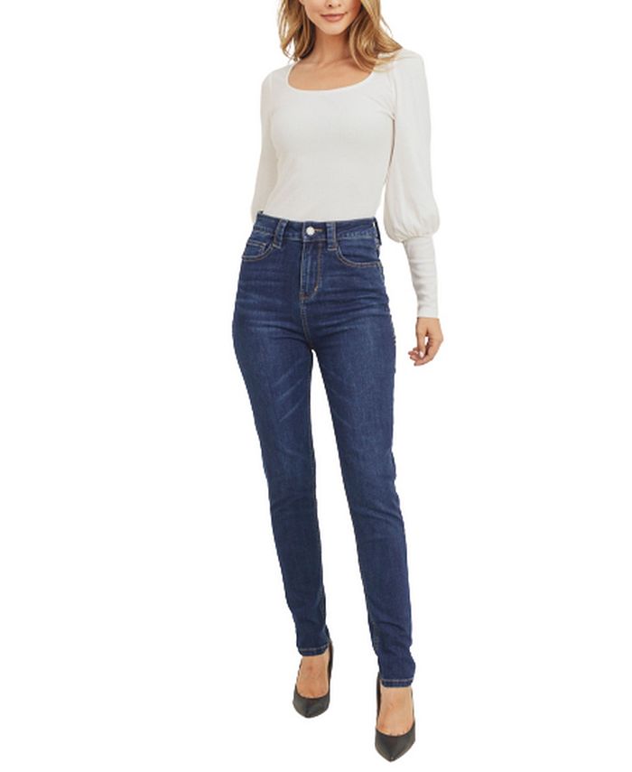 Rubberband stretch shop jeans