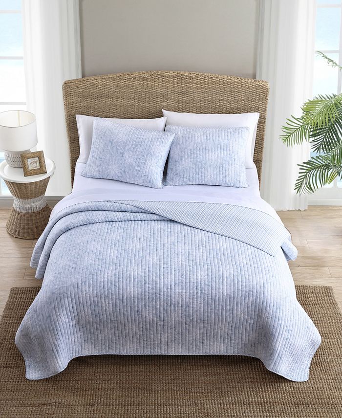 Tommy Bahama Home Tommy Bahama Makena Blue Reversible 3Piece Full