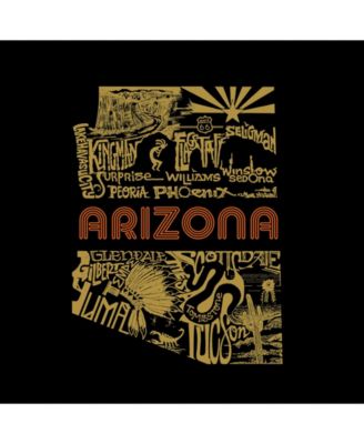 Men's Word Art Az Pics Crewneck Sweatshirt