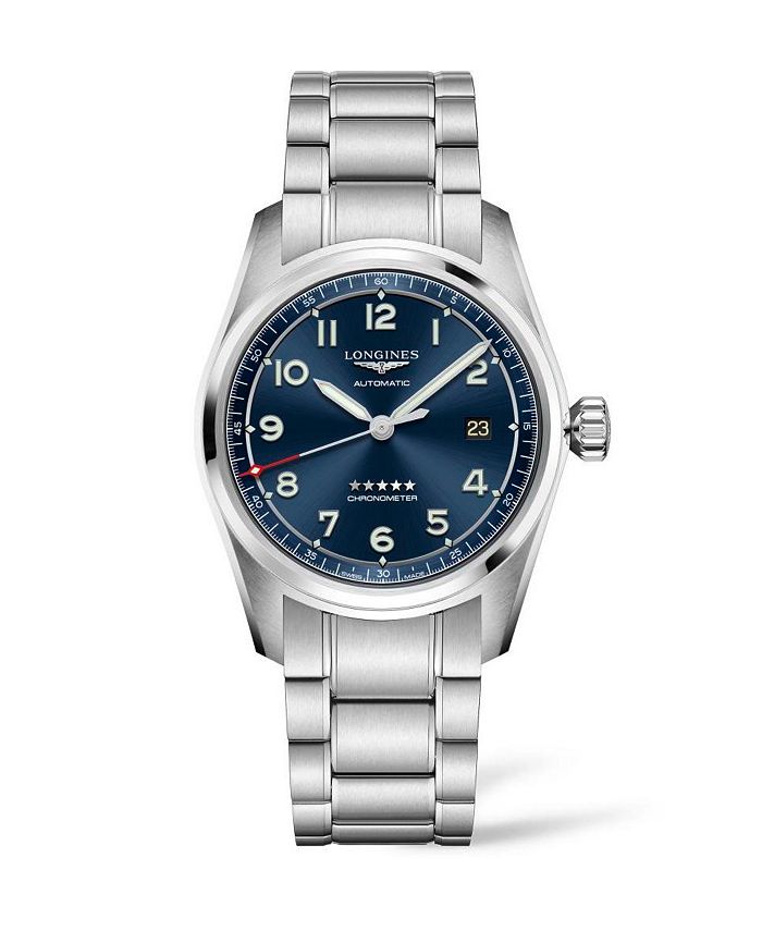 Longines - Men's Automatic Spirit Stainless Steel Chronometer Bracelet Watch 40mm