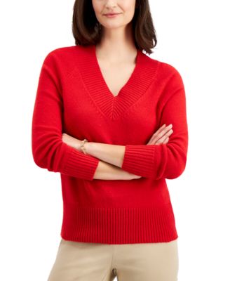 glenbrae merino zip neck sweater