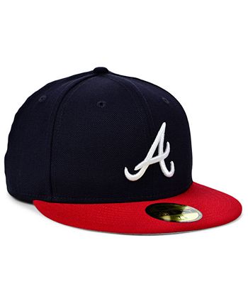 New Era Atlanta Braves Vintage World Series Patch 59FIFTY Cap - Macy's