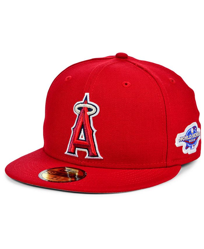 New Era Los Angeles Angels 100th Patch 59FIFTY Cap - Macy's