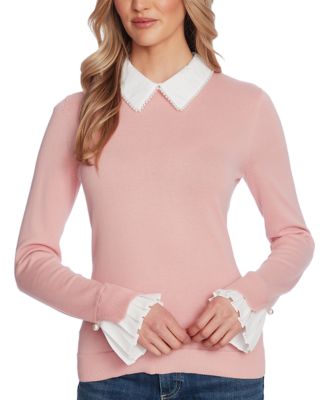 collared womens sweater