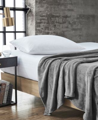 Solid Ultra Soft Plush Blanket