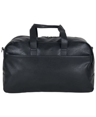 20" Faux Leather Lightweight Carry-On Travel Duffel