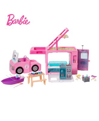 Barbie 3 in 1 DreamCamper Vehicle and Accessories Macy s