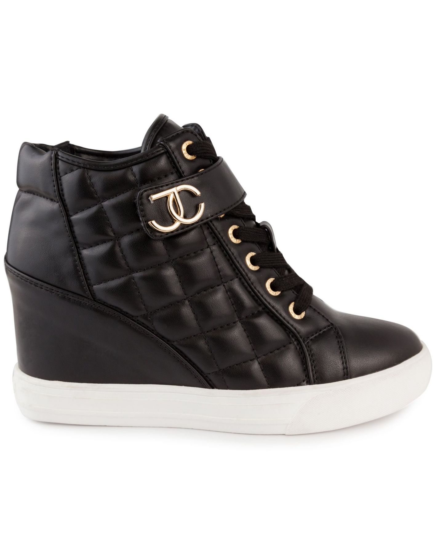 Женские кроссовки Juicy Couture Journey Wedge, цвет: Чёрный — фото 2