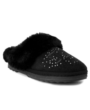 image of Juicy Couture Women-s Jester Plush Slippers Women-s Shoes