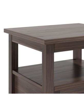 Warm Shaker End Table