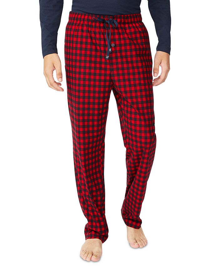 Nautica Men's Plaid Fleece Sleep Pants & Reviews - Pajamas & Robes ...