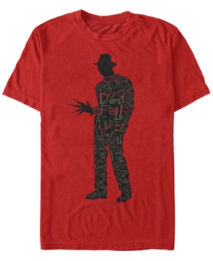 Fifth Sun Nightmare On Elm Street Dont Sleep Men's Short Sleeve T-shirt In Red