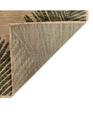 Carmel Palm 6'6" x 9'4" Outdoor Area Rug