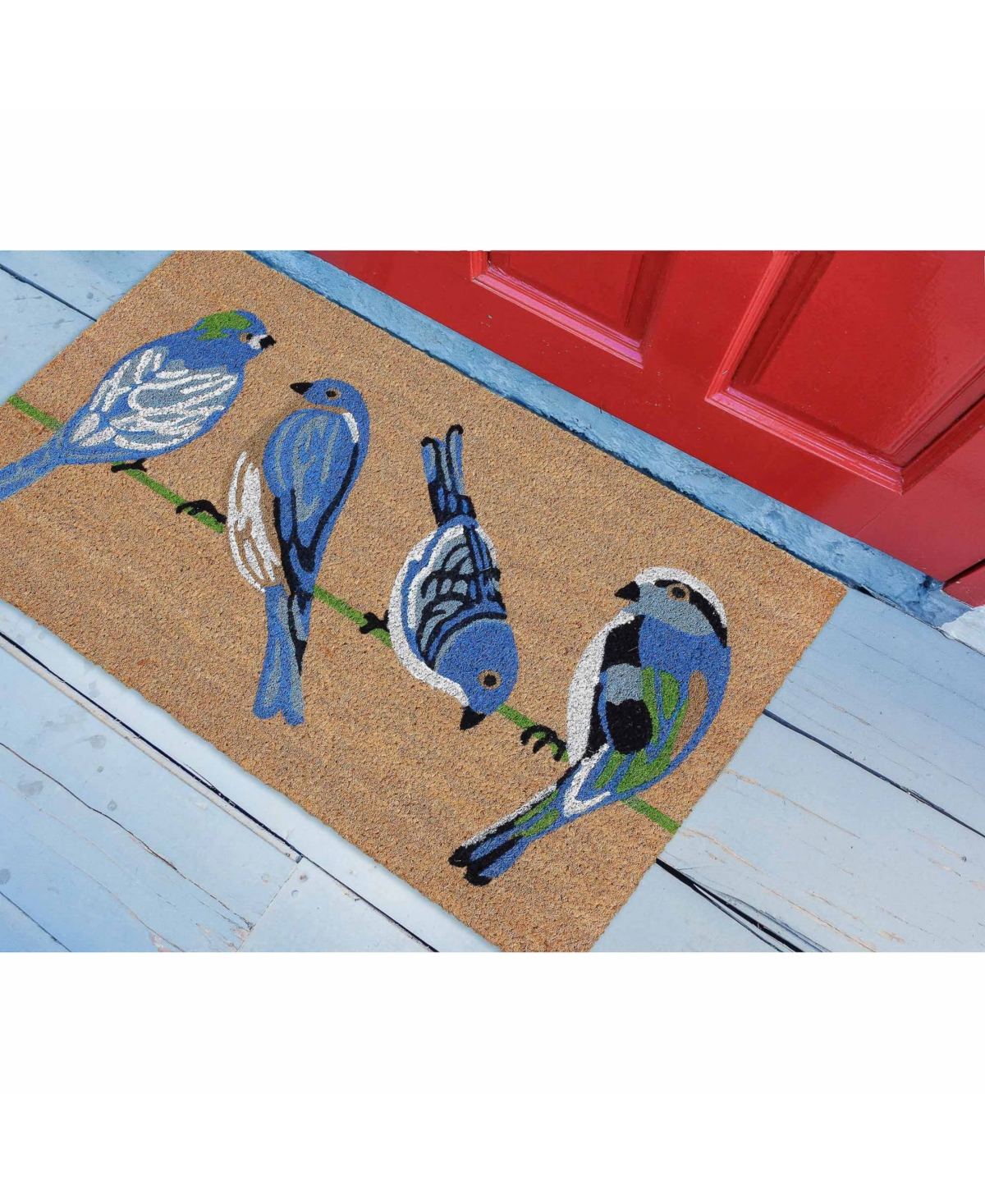 Liora Manne' Natura Birds lOutdoor Area Rug - Neutral