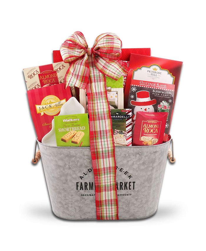Alder Creek Gift Baskets Merry And Bright Holiday Gift Basket Macy's