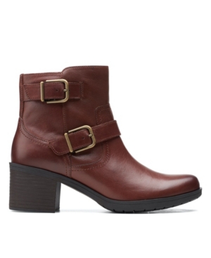 image of Clarks Collection Women-s Hollis Sonar Boots Women-s Shoes