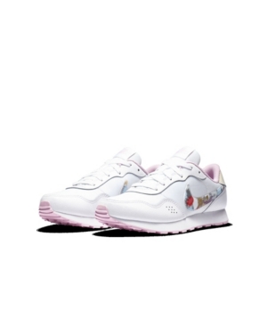 image of Nike Big Girls Md Valiant Floral Swoosh Casual Sneakers from Finish Line