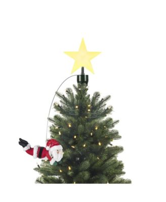 Mr. Christmas Animated Tree Topper- Flying Santa - Macy's