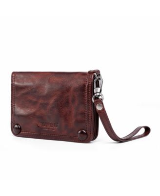 Women's Genuine Leather Basswood Clutch