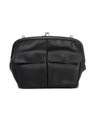 Women's Genuine Leather Pac Shell Crossbody