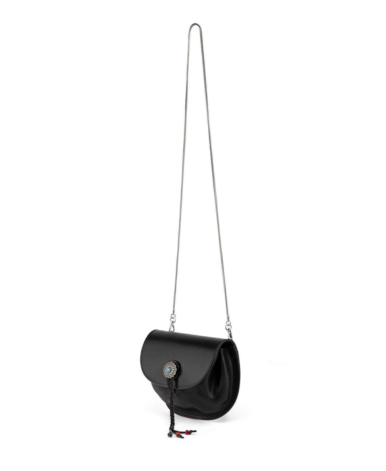 Women's Genuine Leather Garden Peony Crossbody