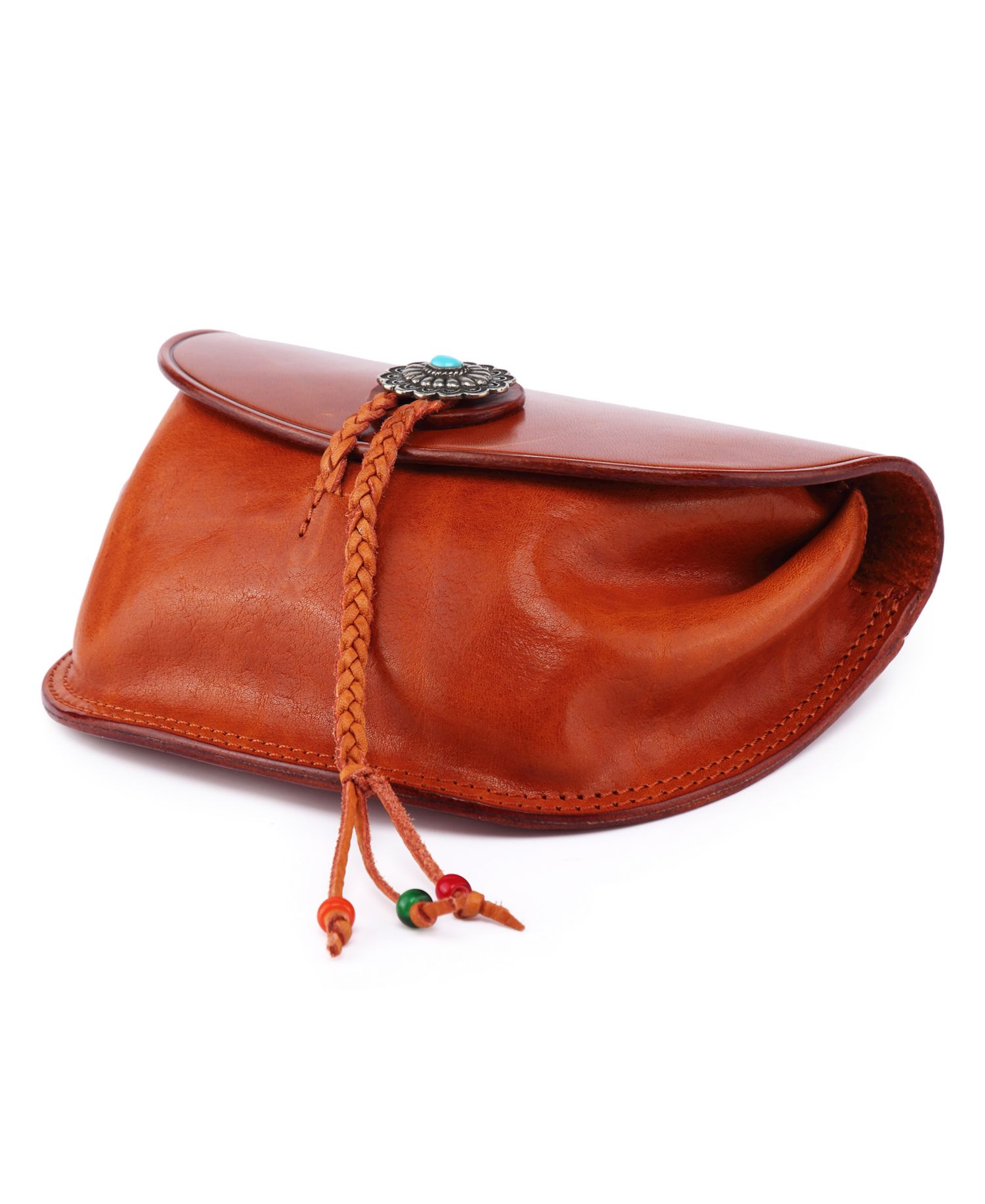 Women's Genuine Leather Garden Peony Crossbody