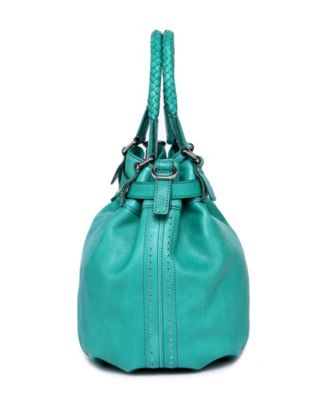 Women's Genuine Leather Pumpkin Bucket Bag