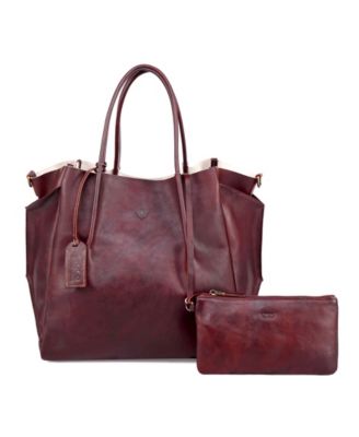 Women's Genuine Leather Sprout Land Tote Bag